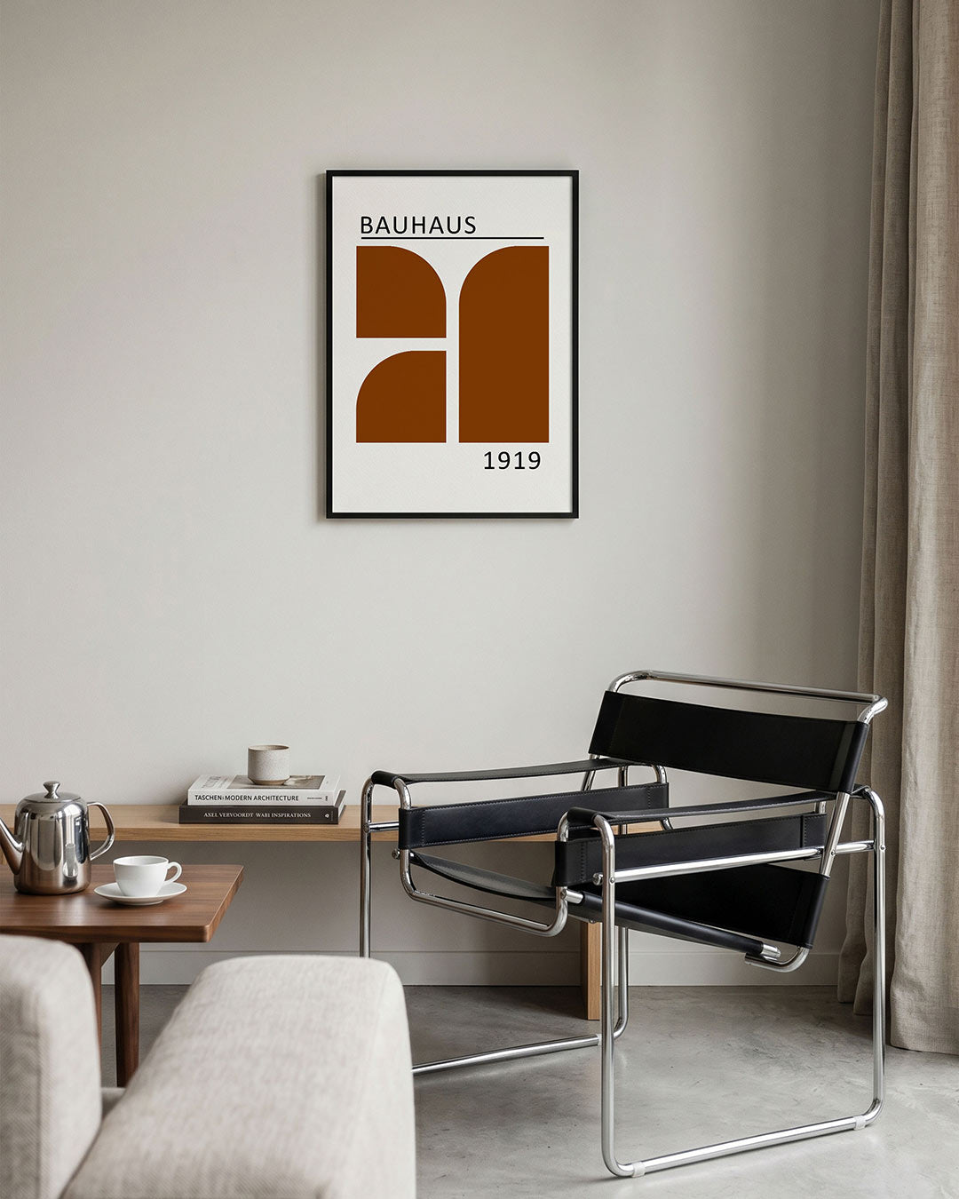 Vorm en lijnenspel Poster