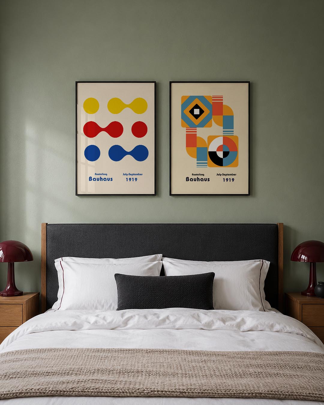 Kleurrijke vormen Posterset