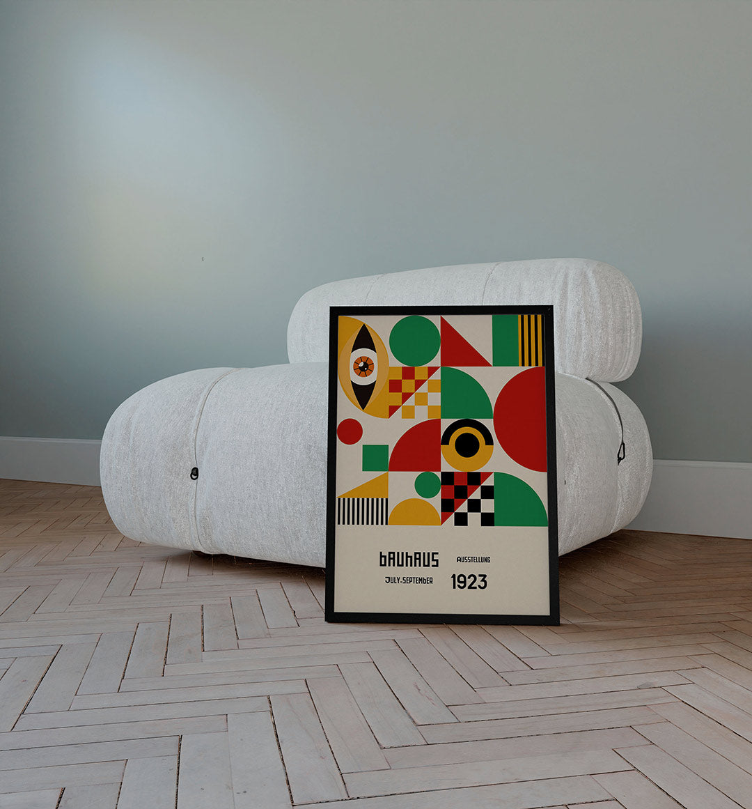 Vormen en vlakkenspel Poster