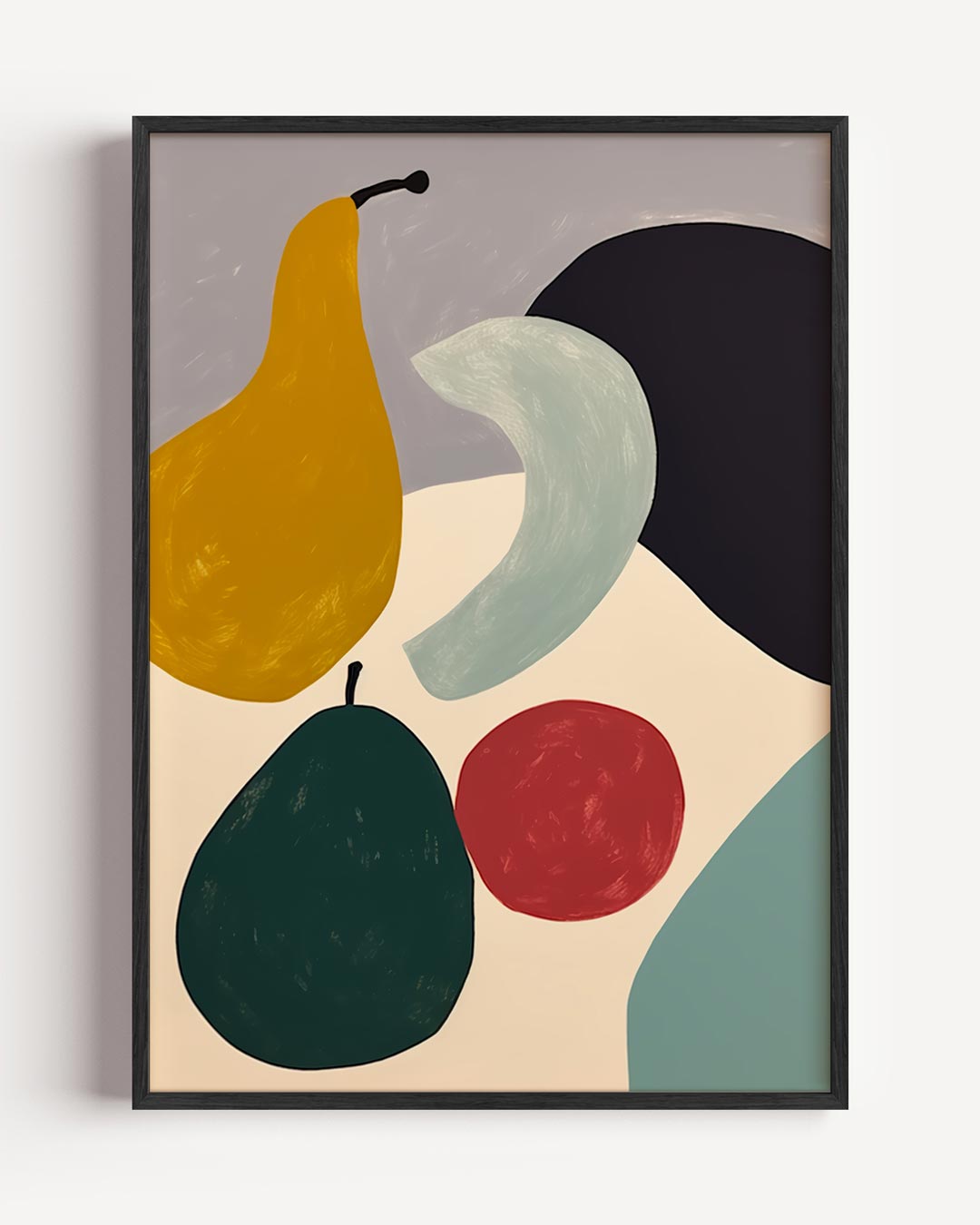 Vrolijke Fruitstilleven Poster-WallArtistic
