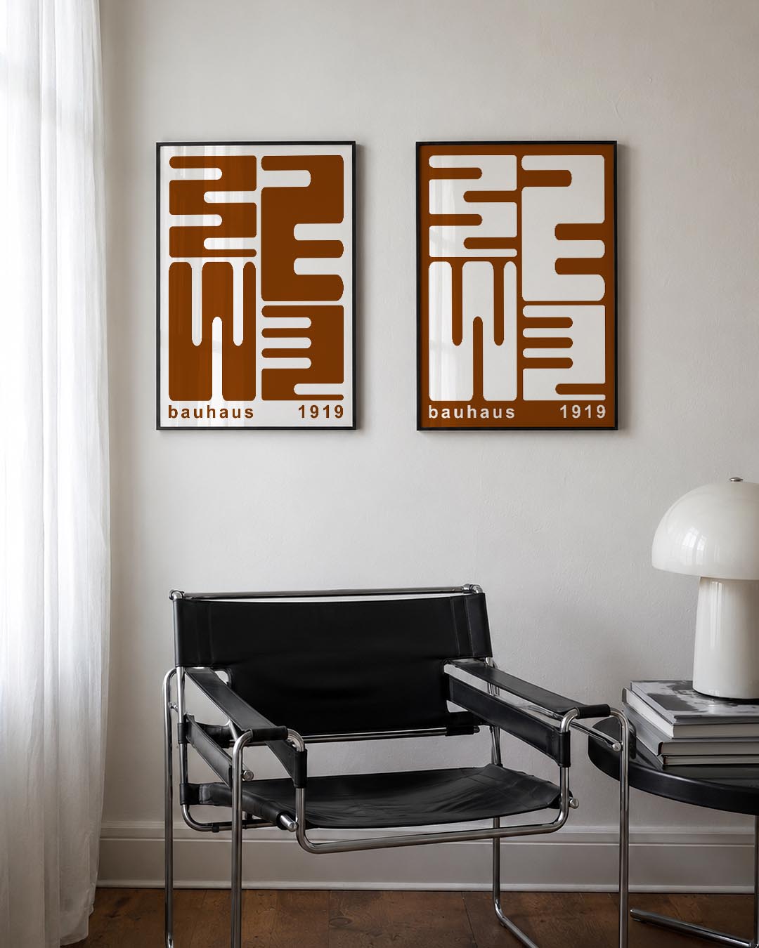 Vorm en lijnenspel Posterset