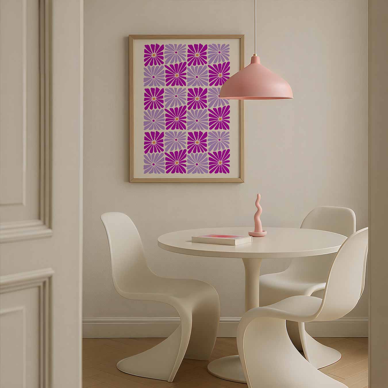 Vrolijke Bloemenpracht Poster