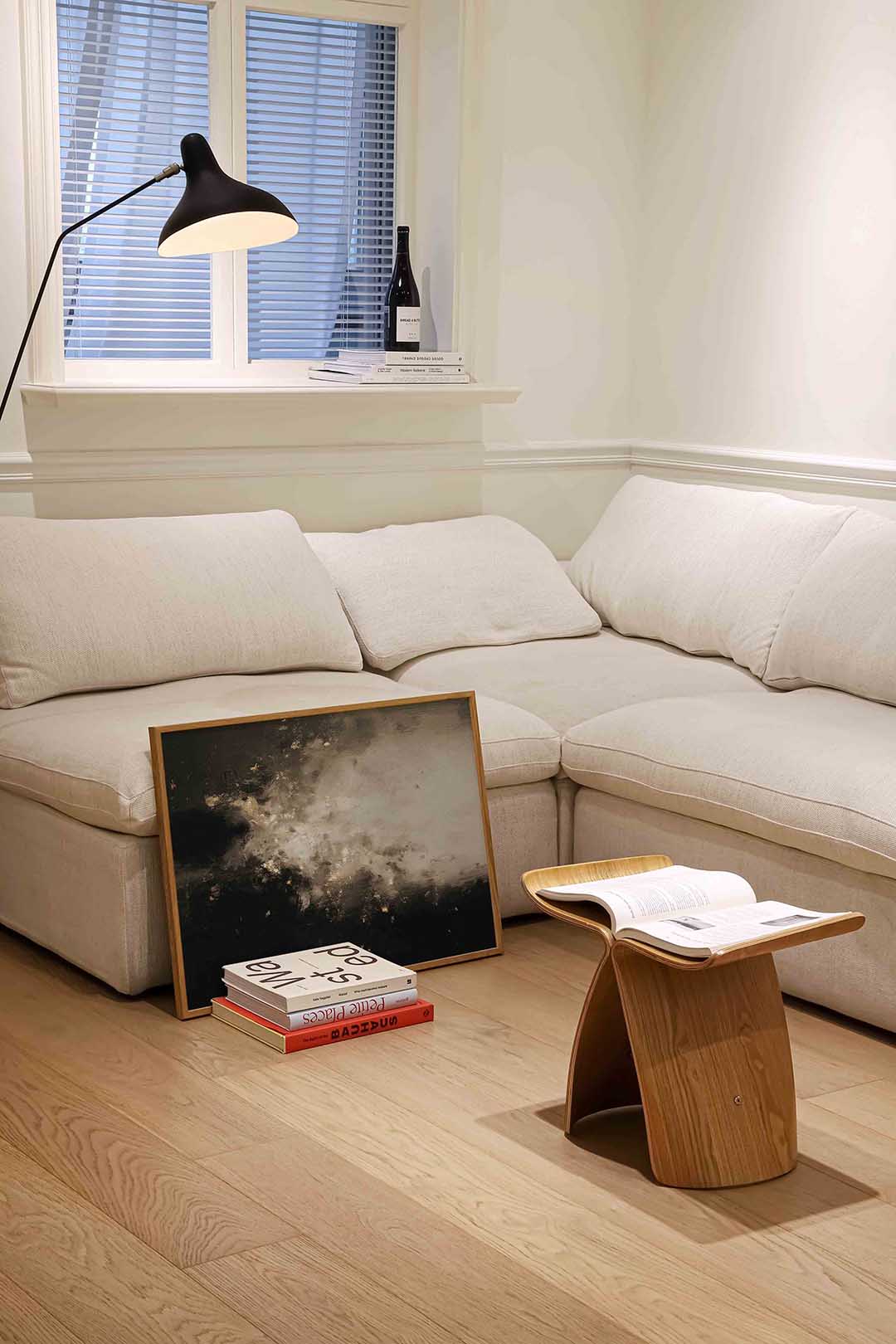Abstracte zwart wit Poster