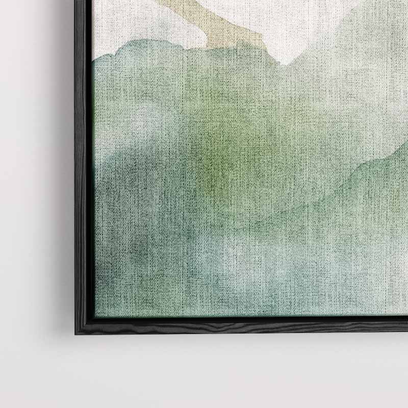 Mystieke Groenzweem Kunstwerk-canvas-dibond-plexiglas-wanddecoratie-WallArtistic