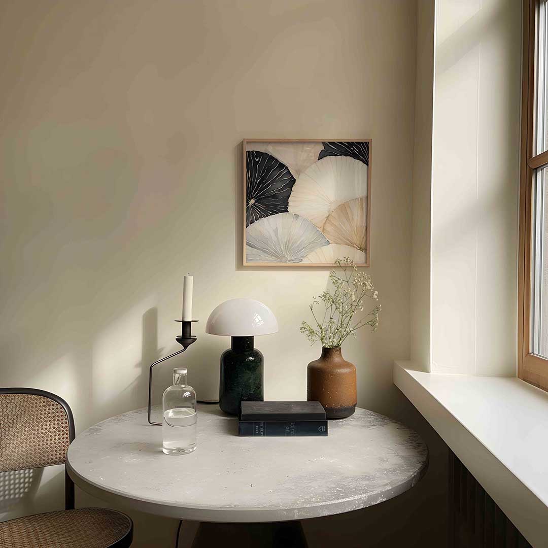 Abstracte schelpen Poster