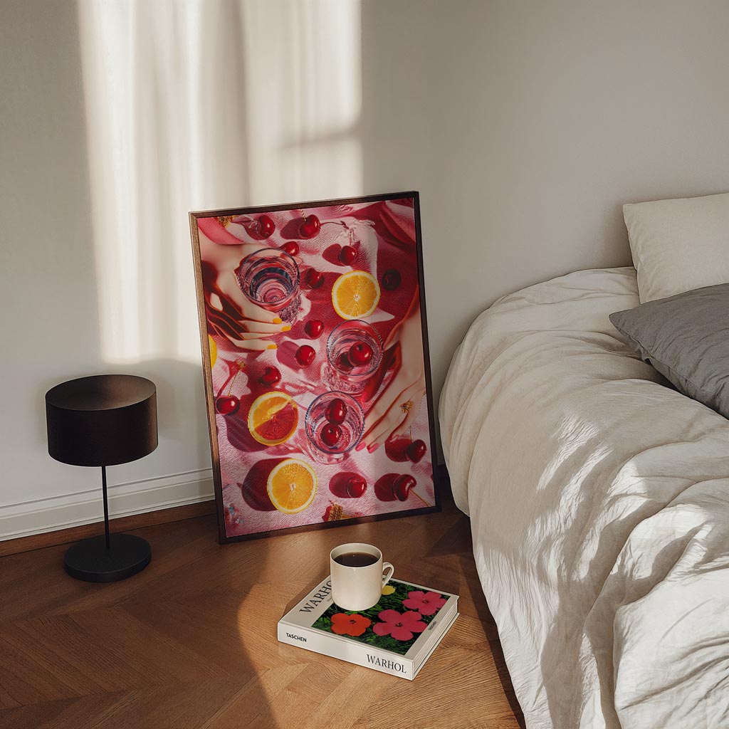 Zomerse Fruit Vibes Poster