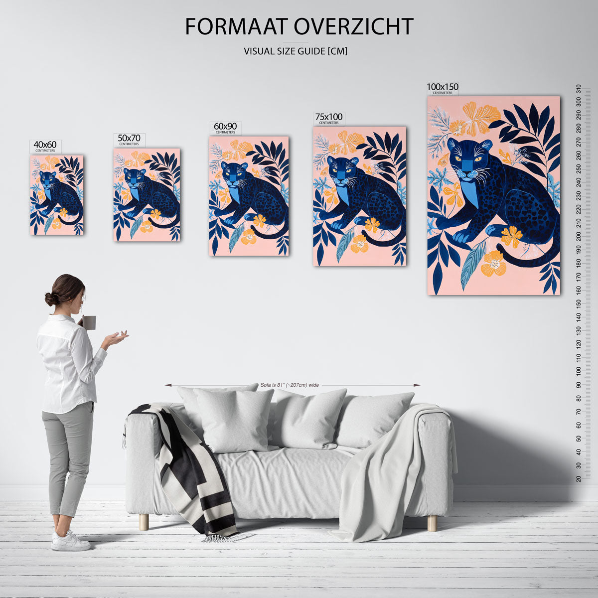 Dierlijke harmonie Kunstwerk
