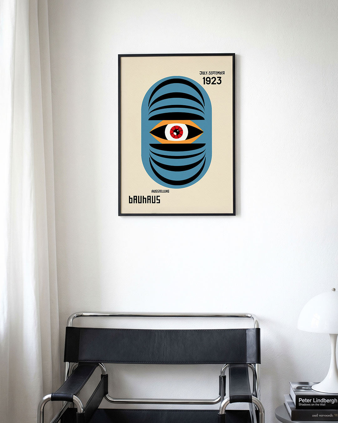 Oog en lijnen Poster