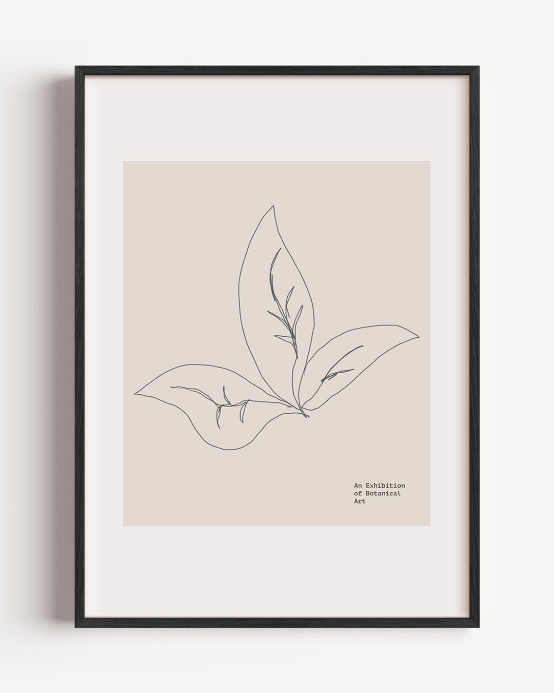 Elegante Botanische Kunst Poster-WallArtistic
