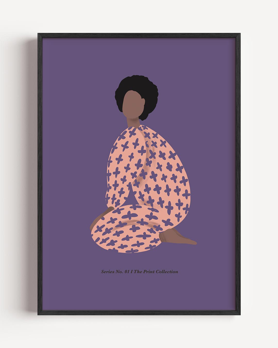 Stijlvolle Abstracte Vrouwenposter-WallArtistic