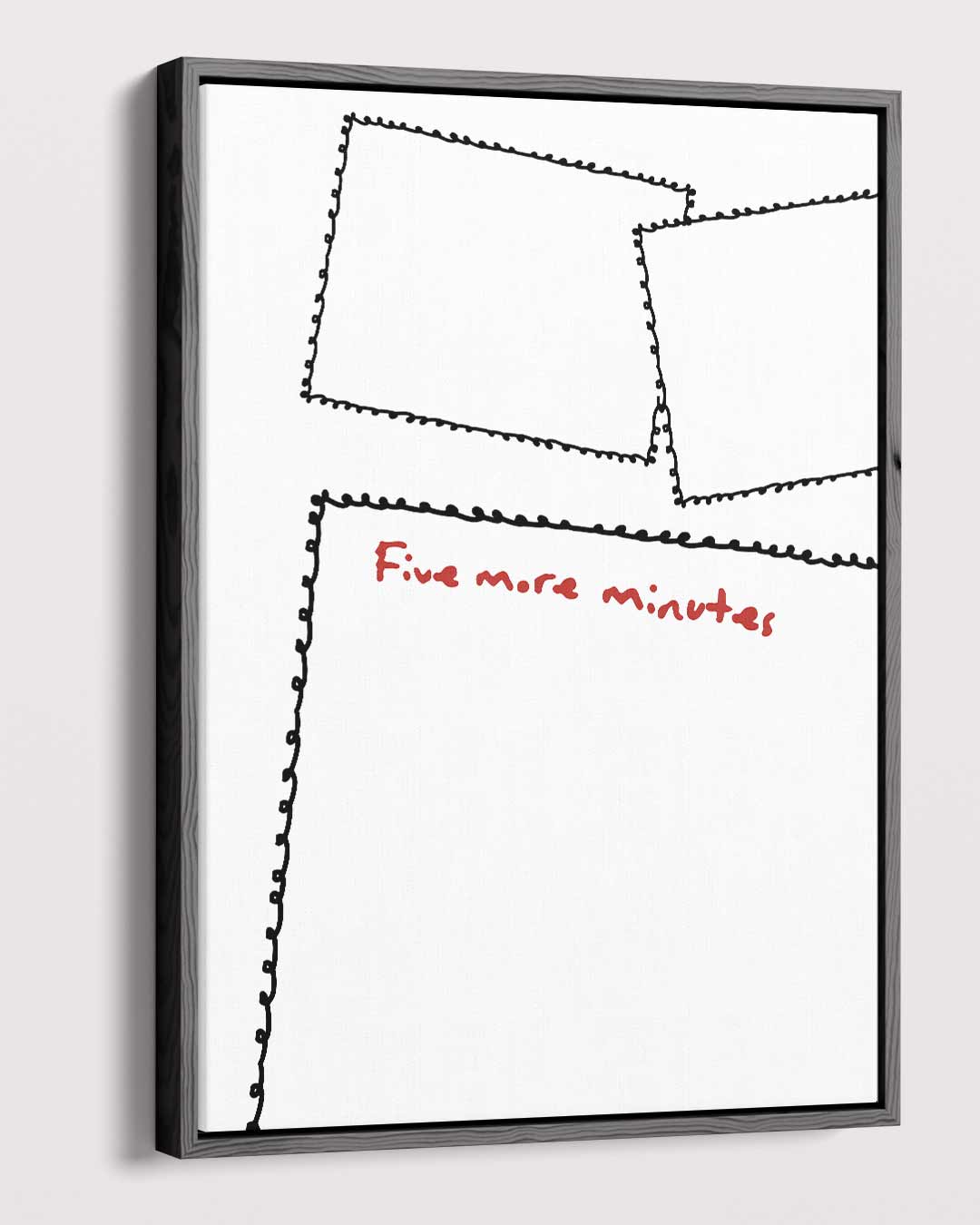 Vijf Extra Minuten Kunstwerk-canvas-dibond-plexiglas-wanddecoratie-WallArtistic