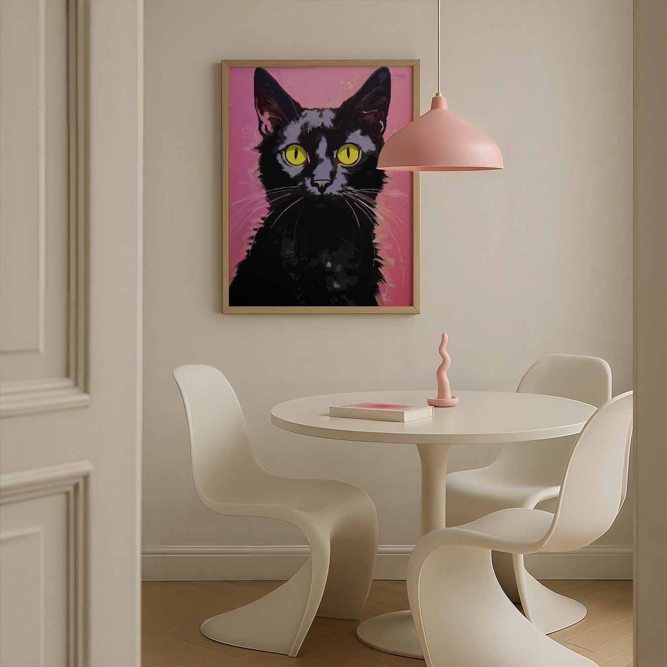 Stijlvolle Kattenposter