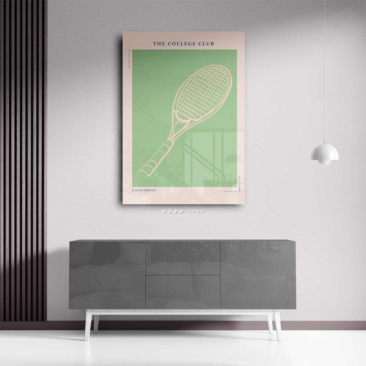 Tennis Club Poster