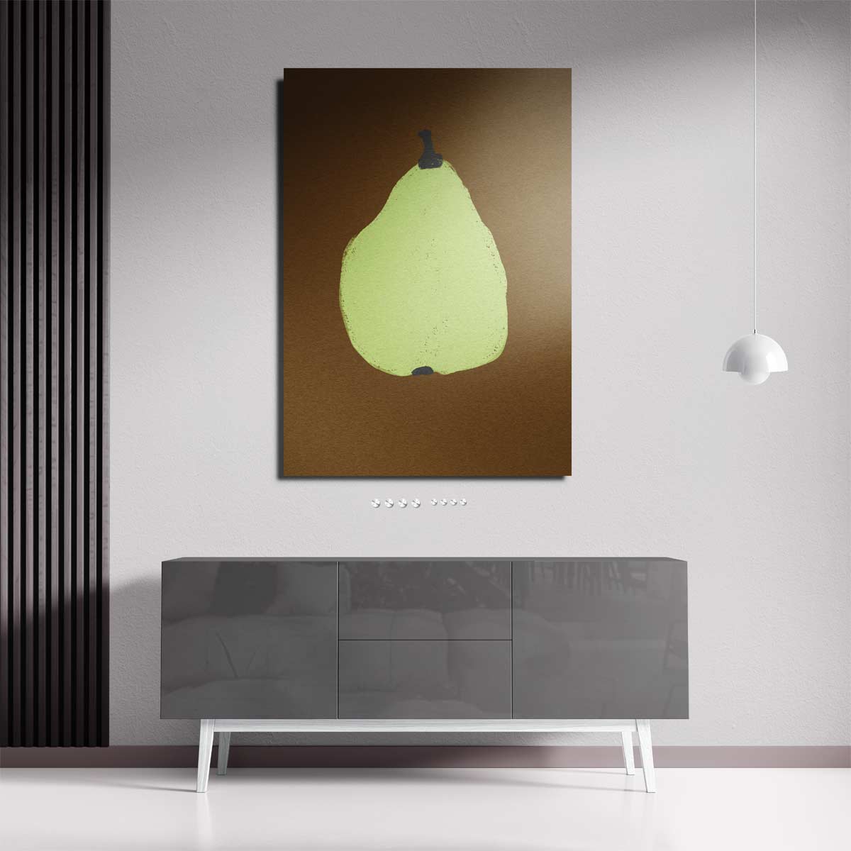 Abstracte Peer Illustratie Kunstwerk-canvas-dibond-plexiglas-wanddecoratie-WallArtistic