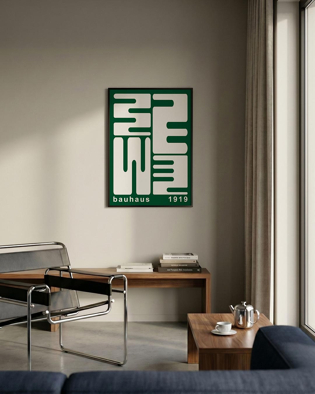 Lijnen en vlakken Poster
