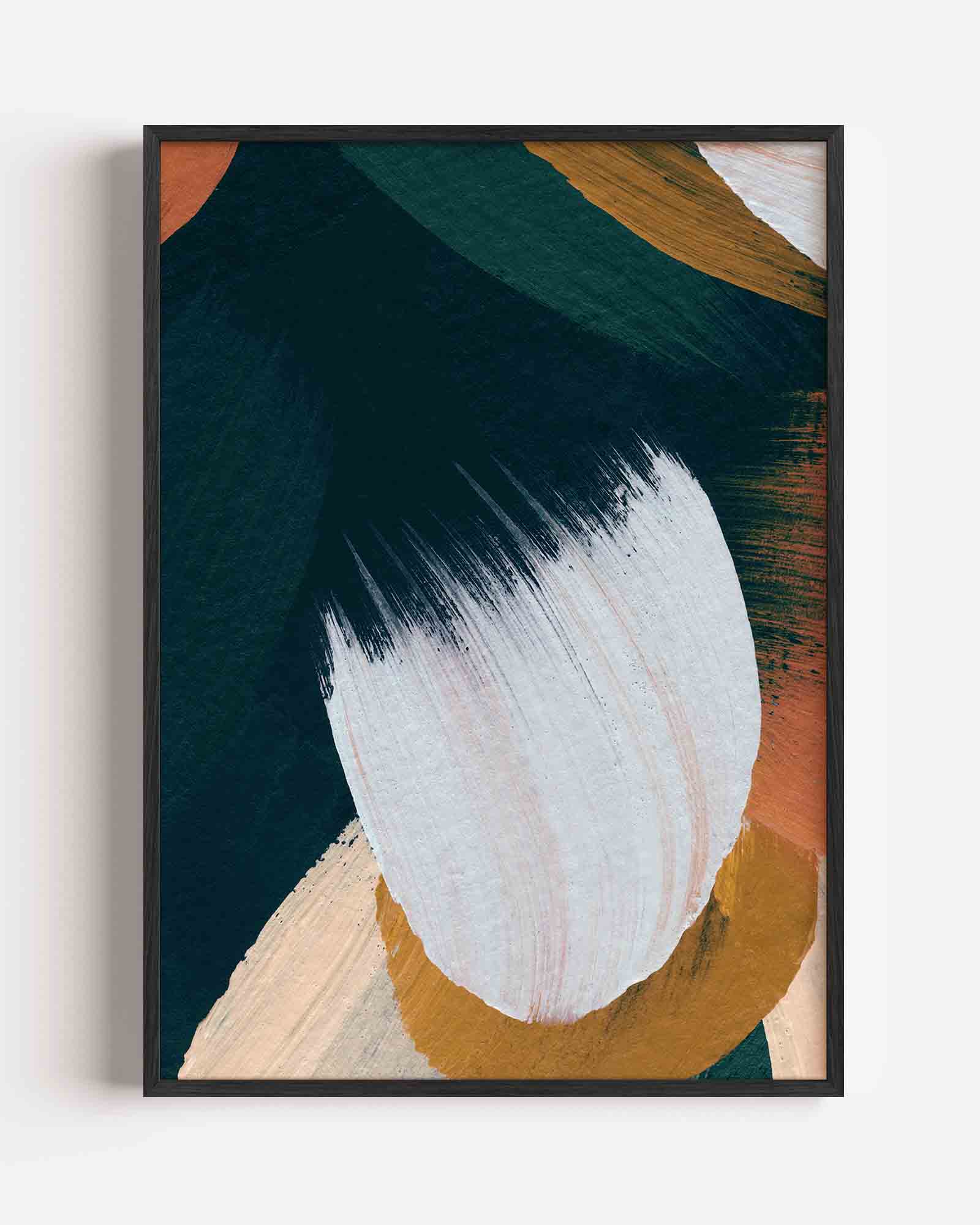 Abstracte vormen Poster