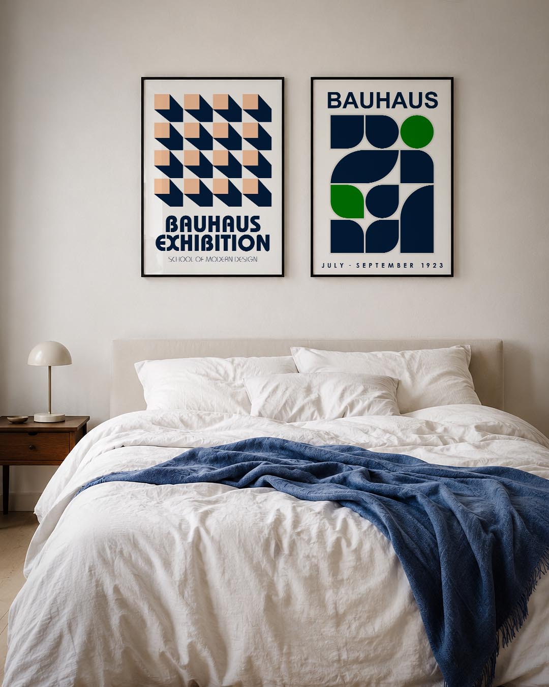 Vorm en schaduw Posterset