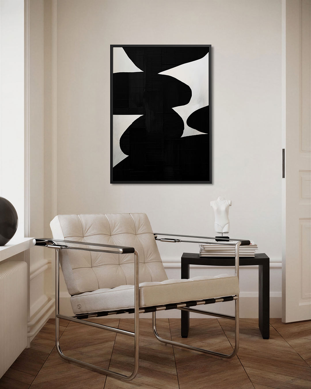 Dynamische vormen Kunstwerk