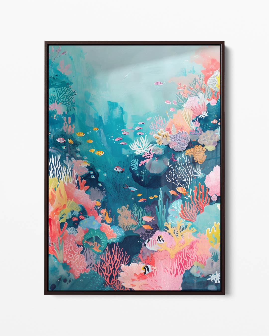 Onderwater Wonderland Kunstwerk-canvas-dibond-plexiglas-wanddecoratie-WallArtistic