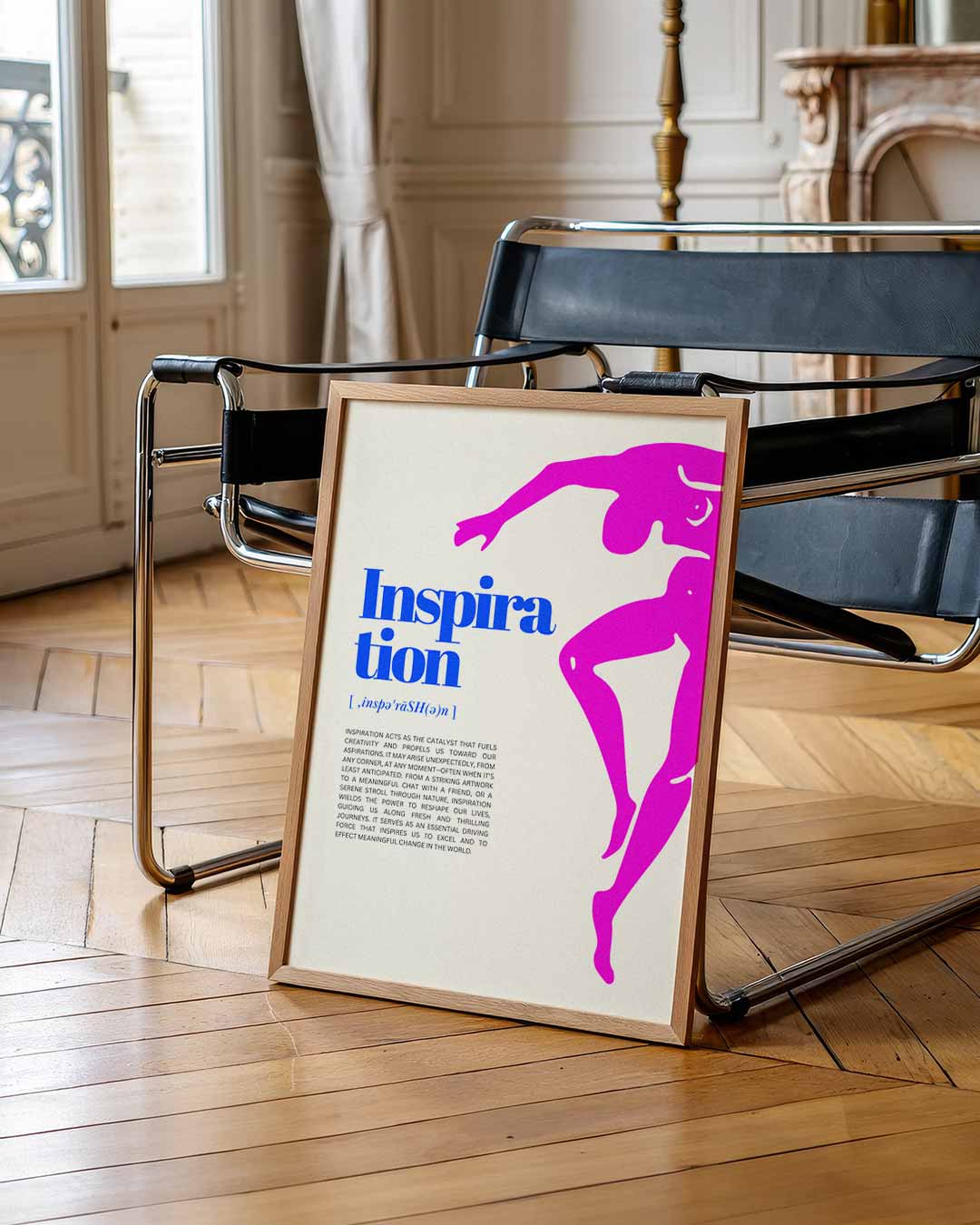 Inspiratie in Beweging Poster