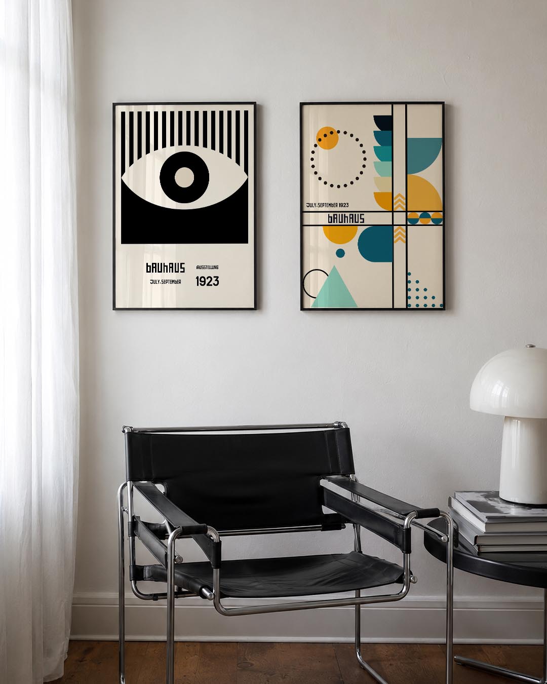 Oog en lijnen Posterset