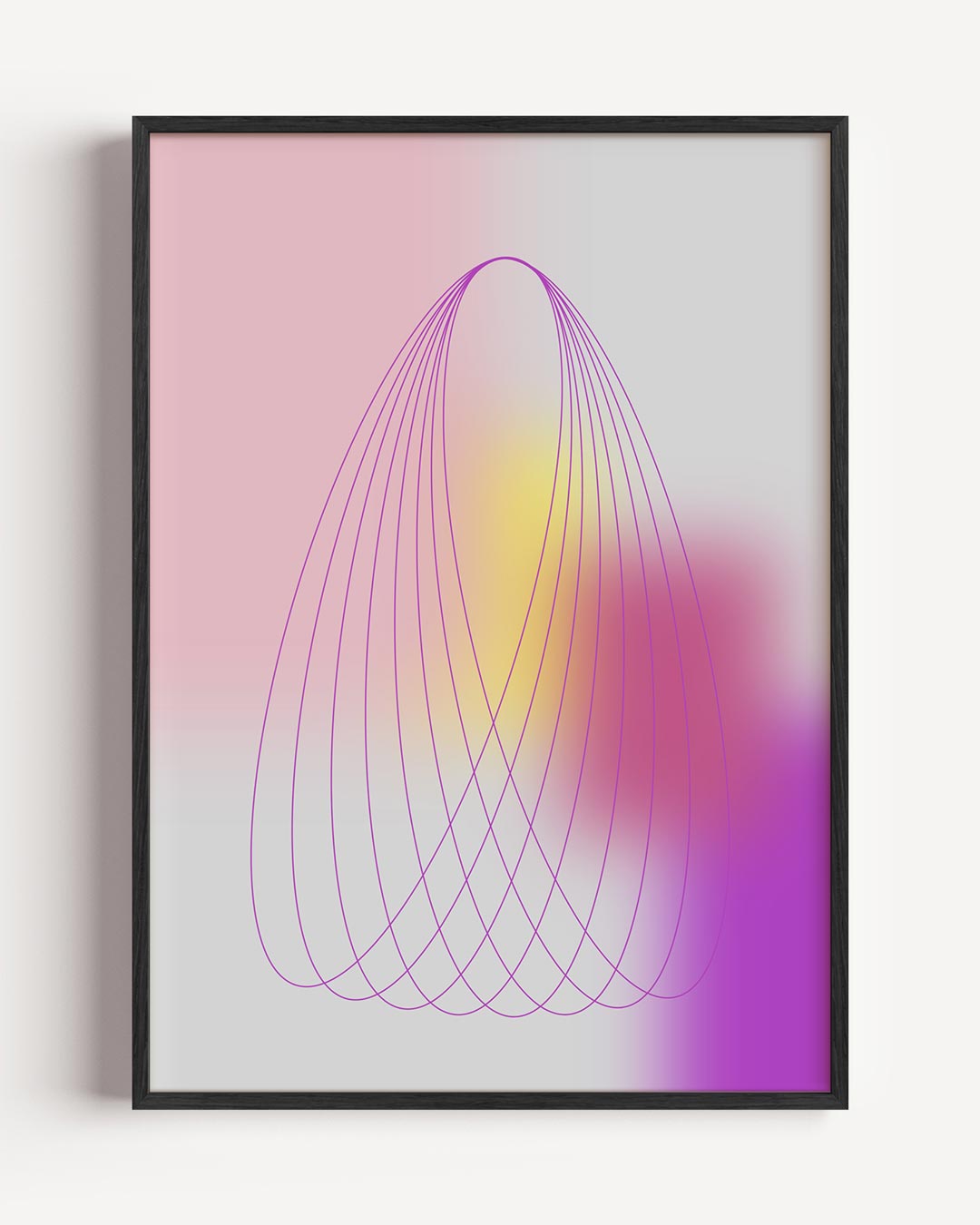 Vrolijke Kracht Visuals Poster-WallArtistic