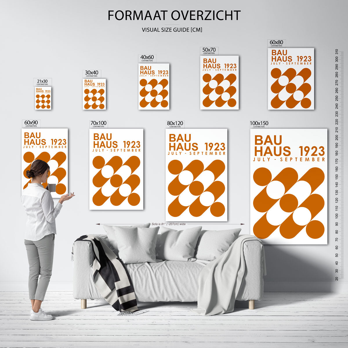 Vorm en balans Poster
