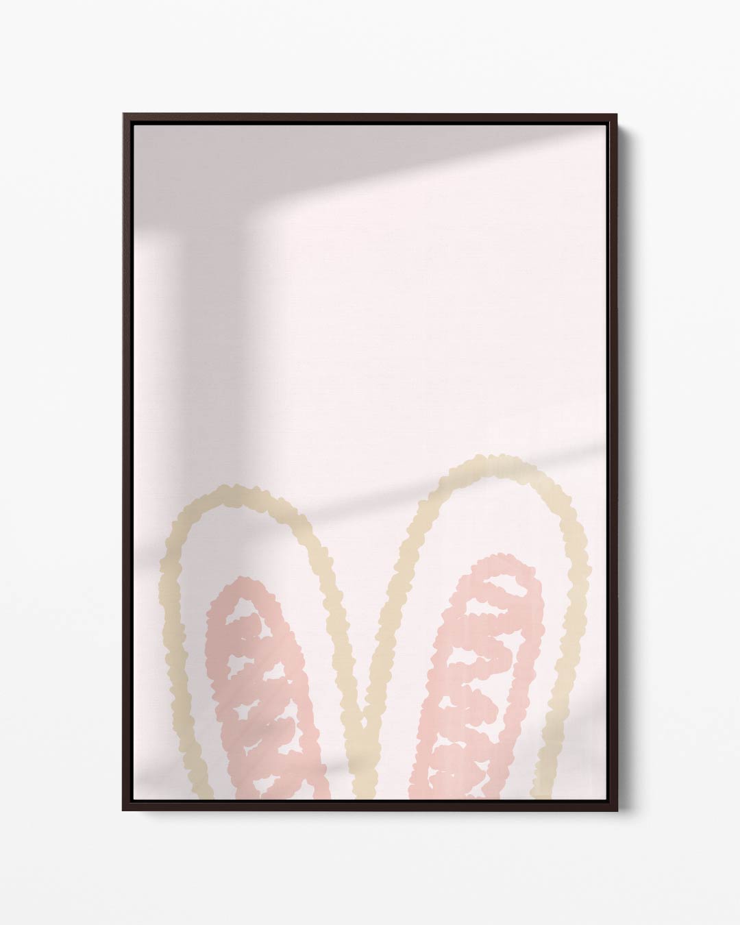 Zachte Lijnen Oplopend Kunstwerk-canvas-dibond-plexiglas-wanddecoratie-WallArtistic