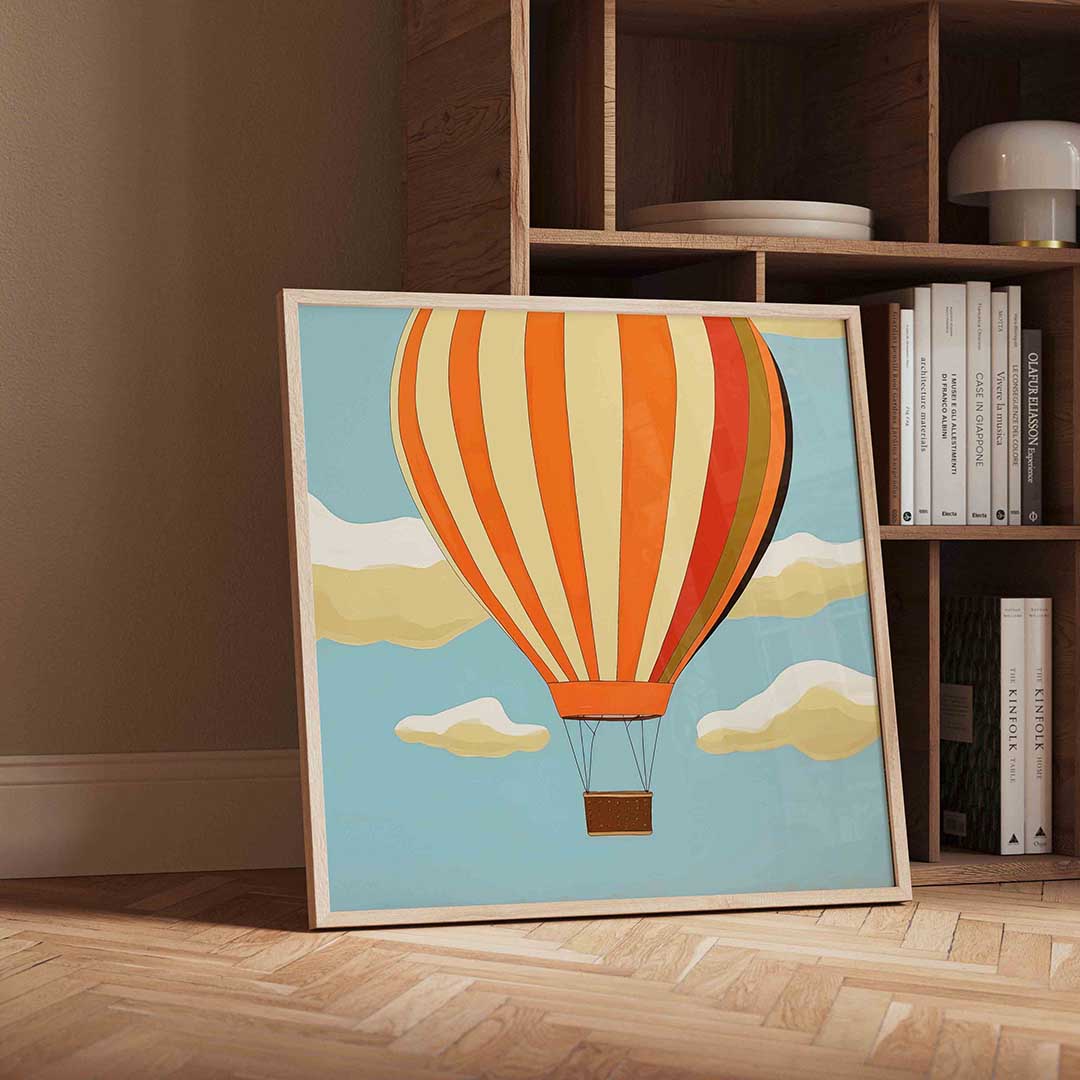 Luchtballon Poster