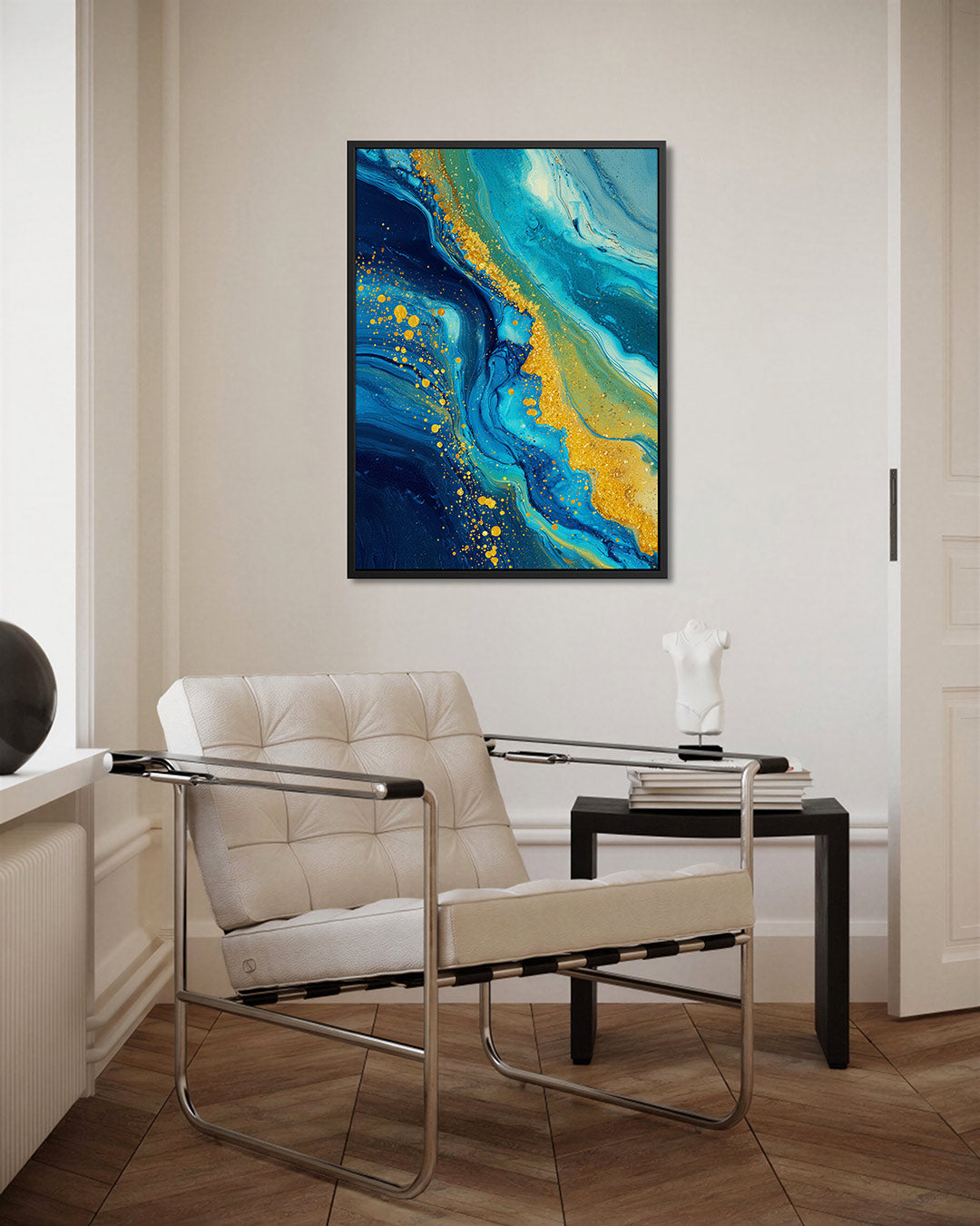 Dynamische kleurenstroom Kunstwerk