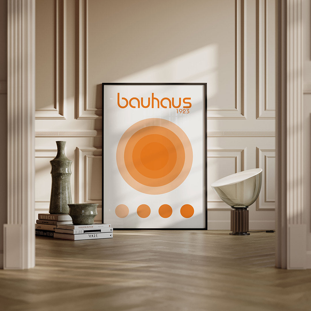 Cirkelvormen en kleur Poster
