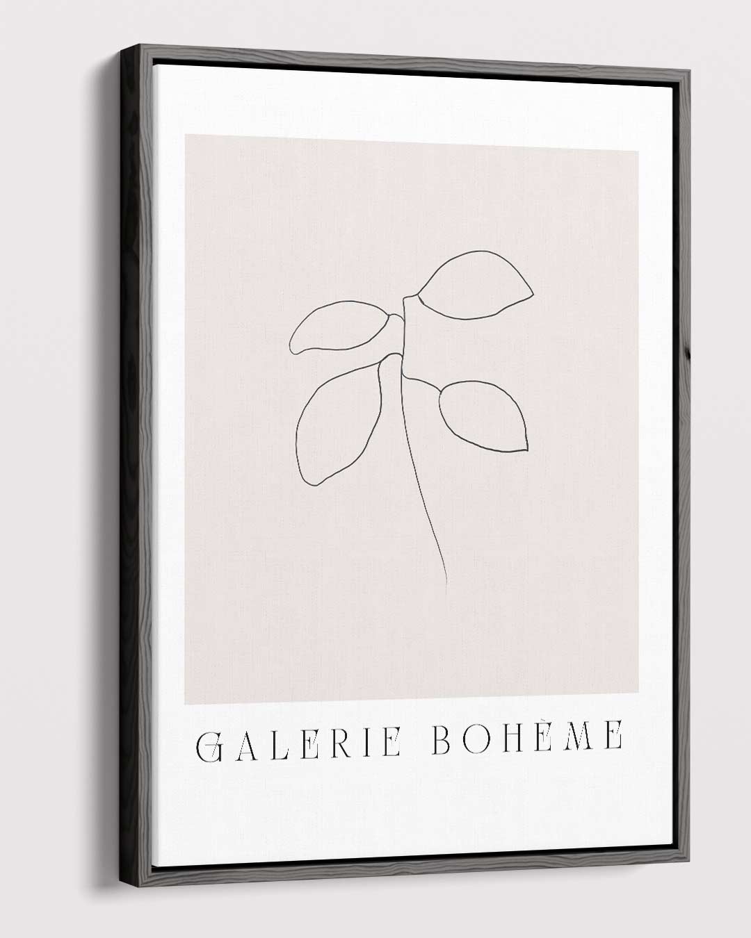 Minimalistische Botanische Schets Kunstwerk-canvas-dibond-plexiglas-wanddecoratie-WallArtistic
