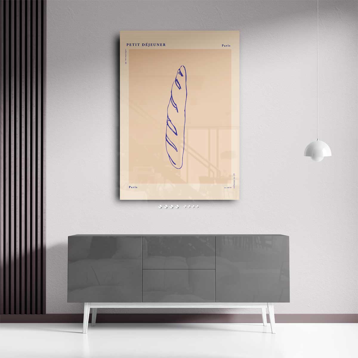 Bijzonder Ontbijt in Parijs Kunstwerk-canvas-dibond-plexiglas-wanddecoratie-WallArtistic
