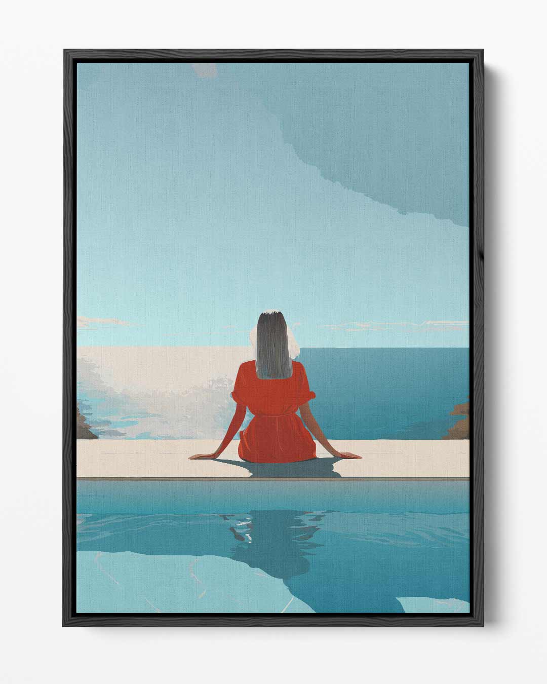 Rust aan de Zee Kunstwerk-canvas-dibond-plexiglas-wanddecoratie-WallArtistic