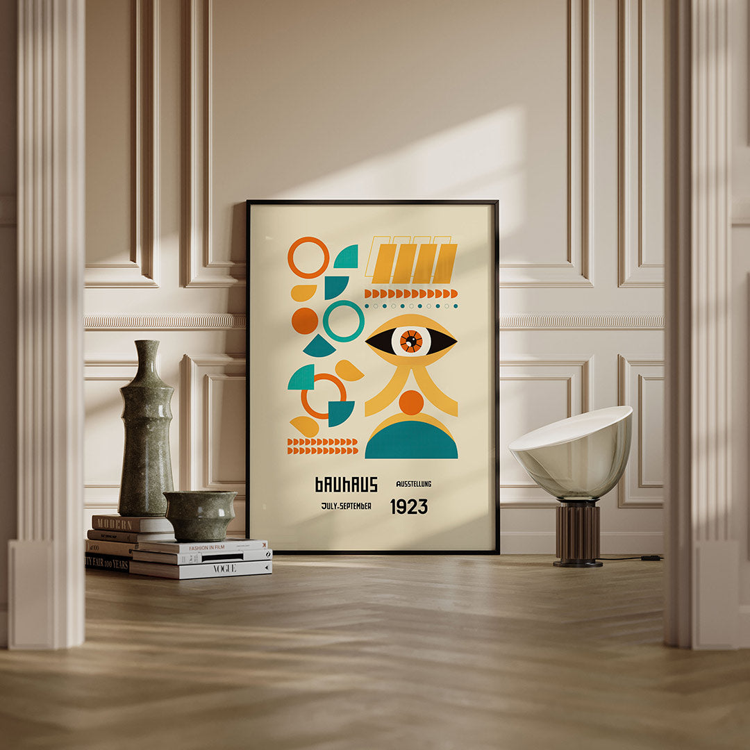 Vormen en vlakkenspel Poster