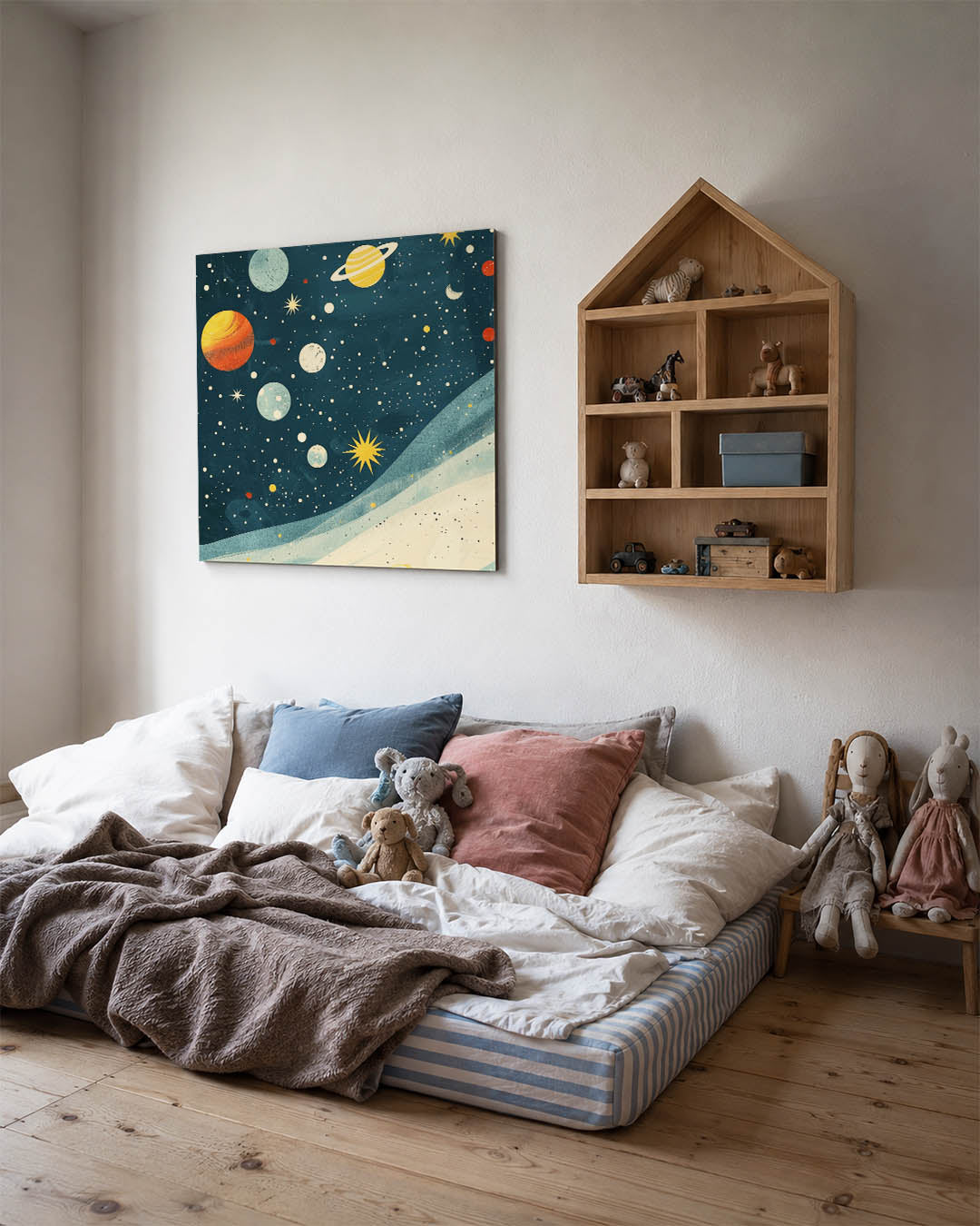 Kosmische vormen Kunstwerk
