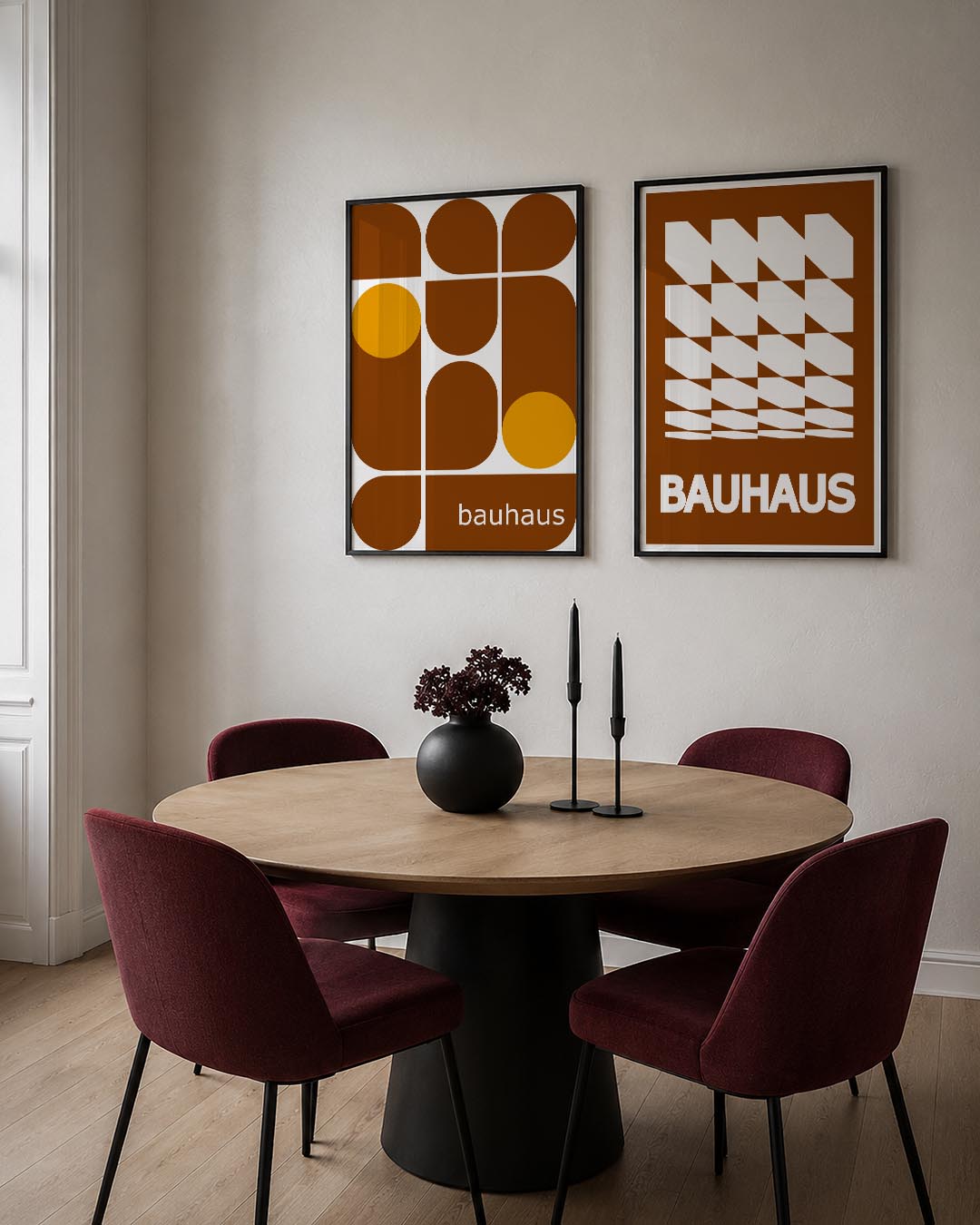 Vormen en vlakken Posterset