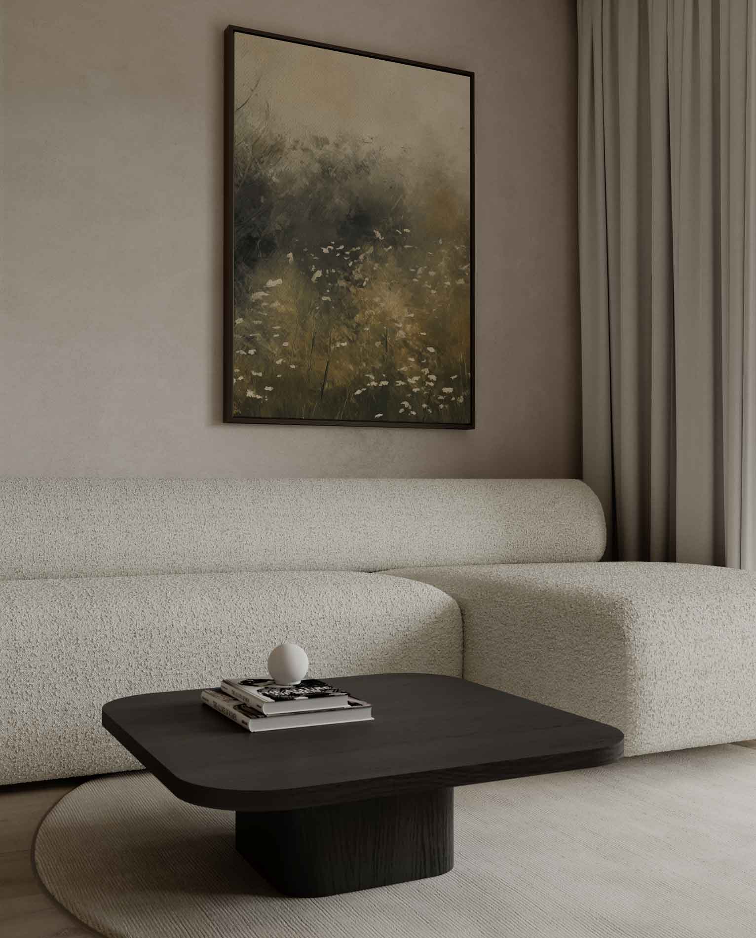 Dromerige Weide Kunstwerk-canvas-dibond-plexiglas-wanddecoratie-WallArtistic