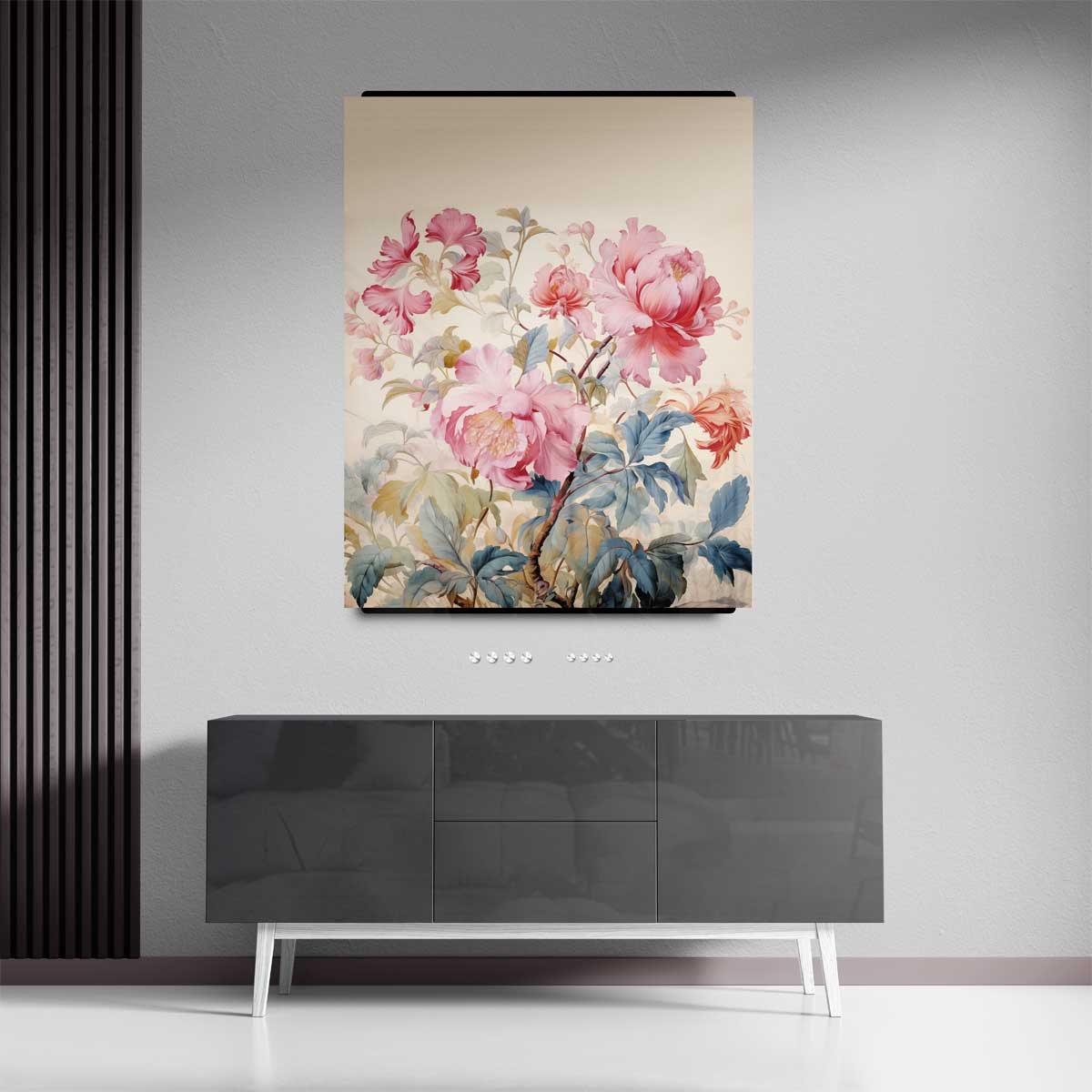 Bloemenpracht op Behang Kunstwerk-canvas-dibond-plexiglas-wanddecoratie-WallArtistic