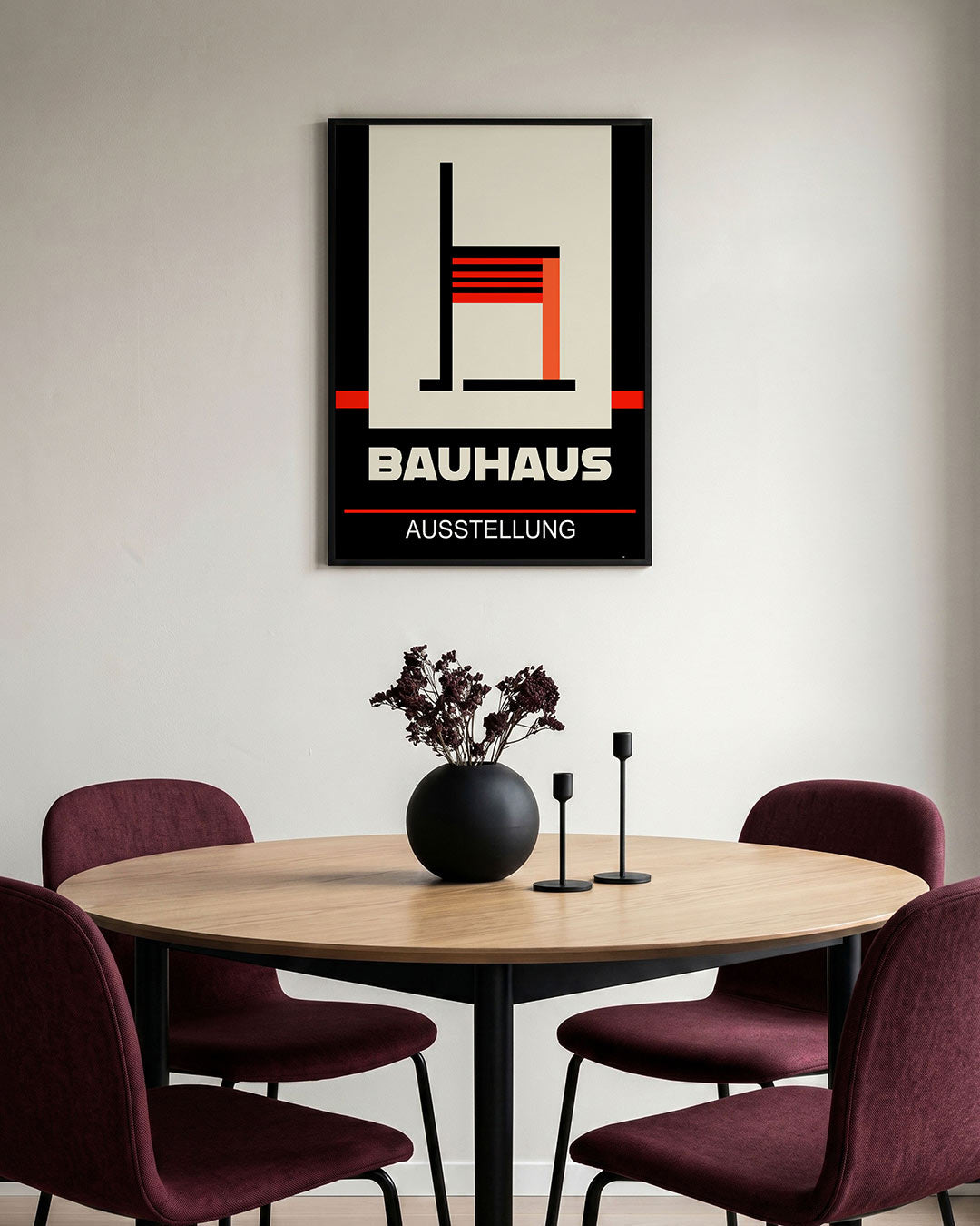 Lijnen en vlakkenspel Poster