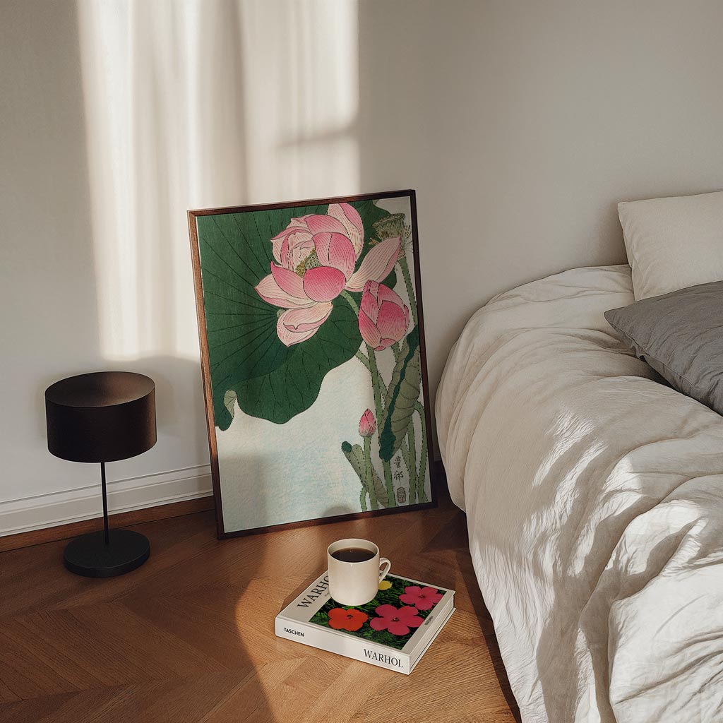Lotus Sierlijkheid Poster