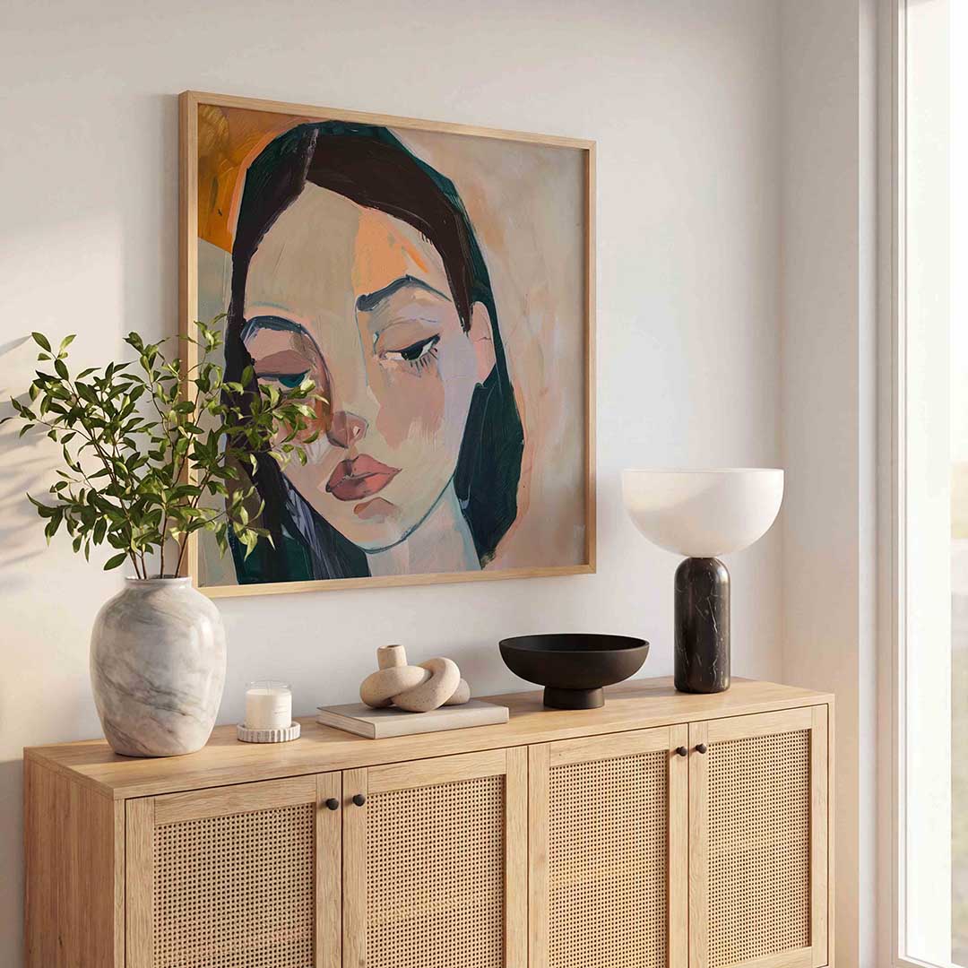 Vrouwelijk portret Poster
