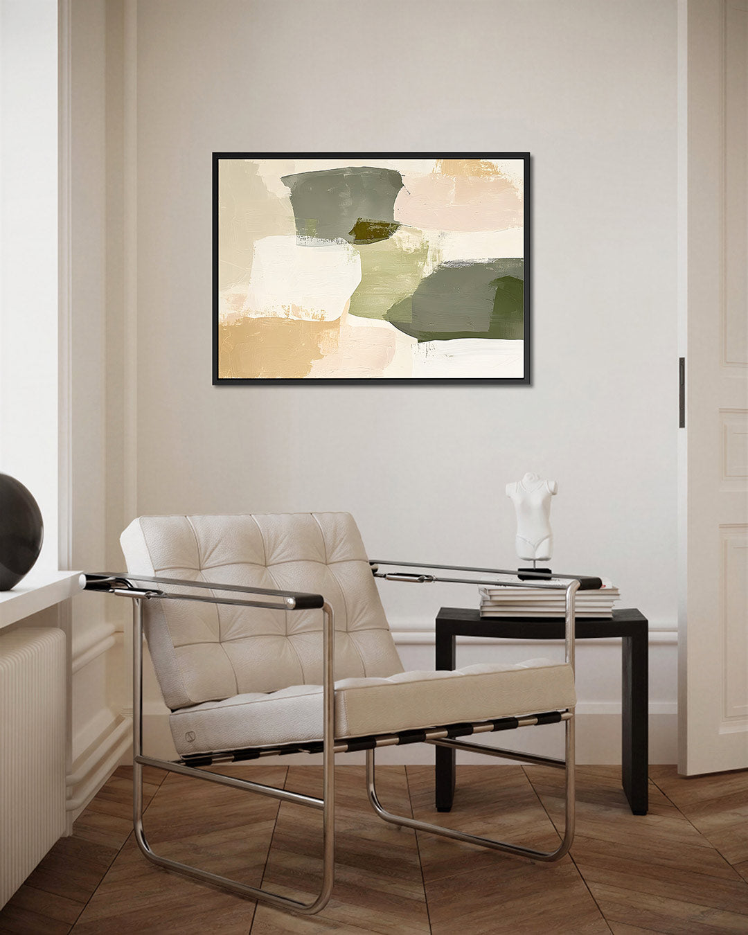 Zachte vormen compositie Kunstwerk