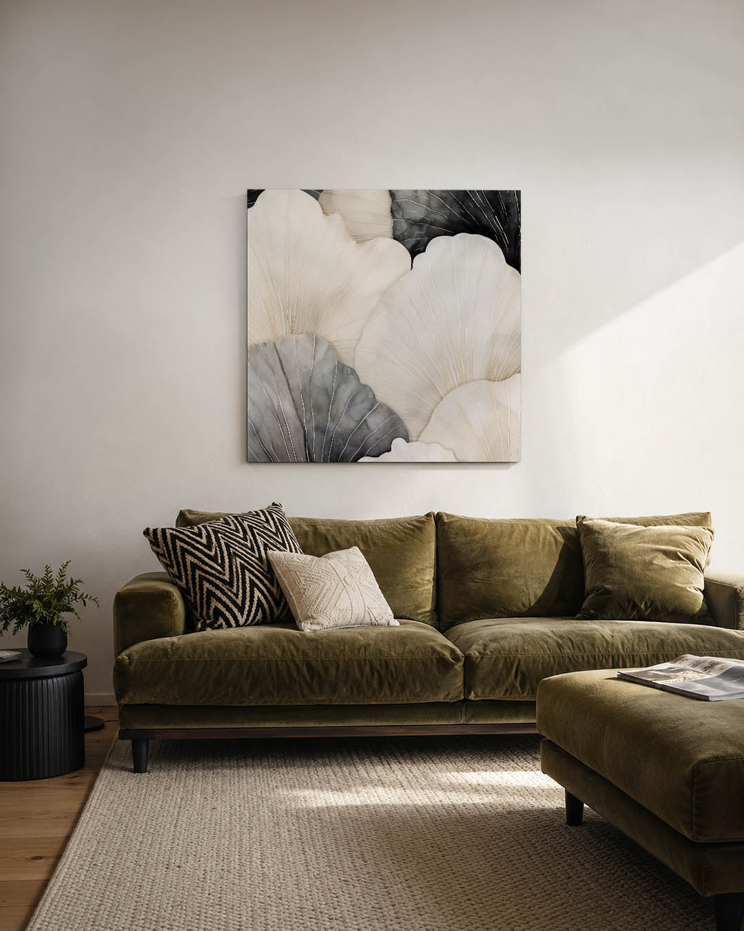 Organische vormen Kunstwerk