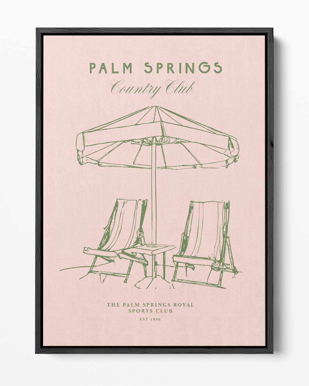 Palm Springs Country Club Poster