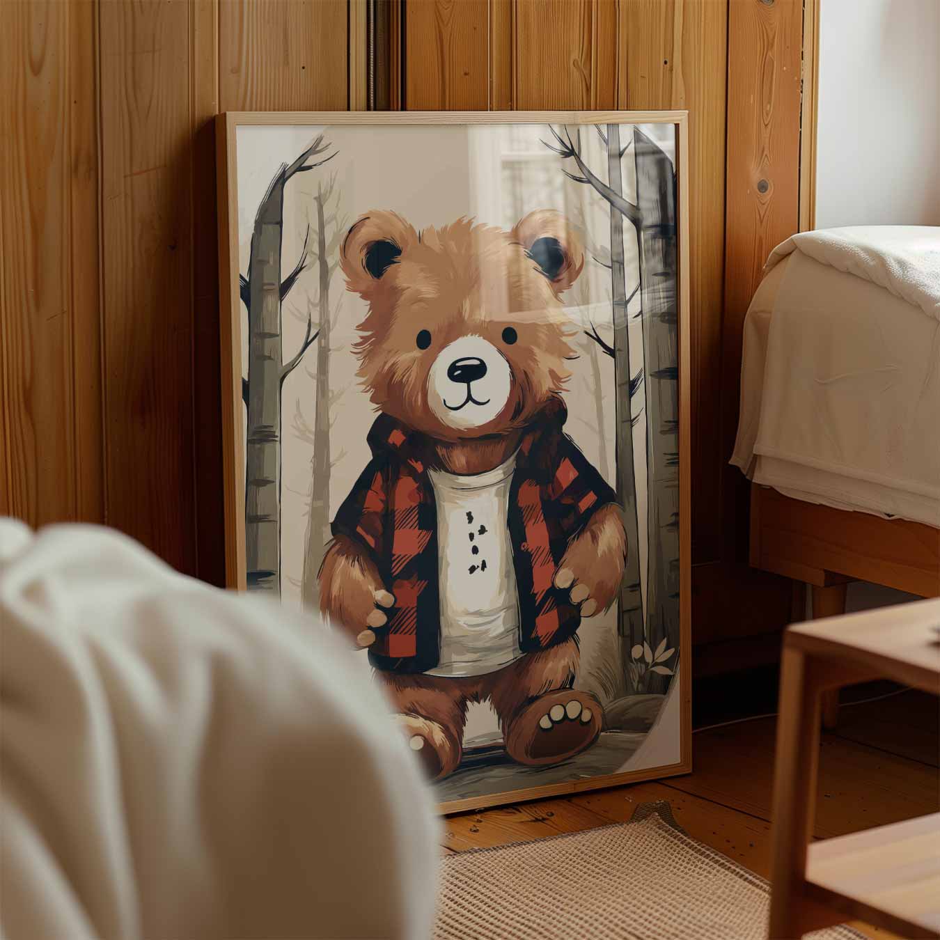 Stoere Berenvriend Poster