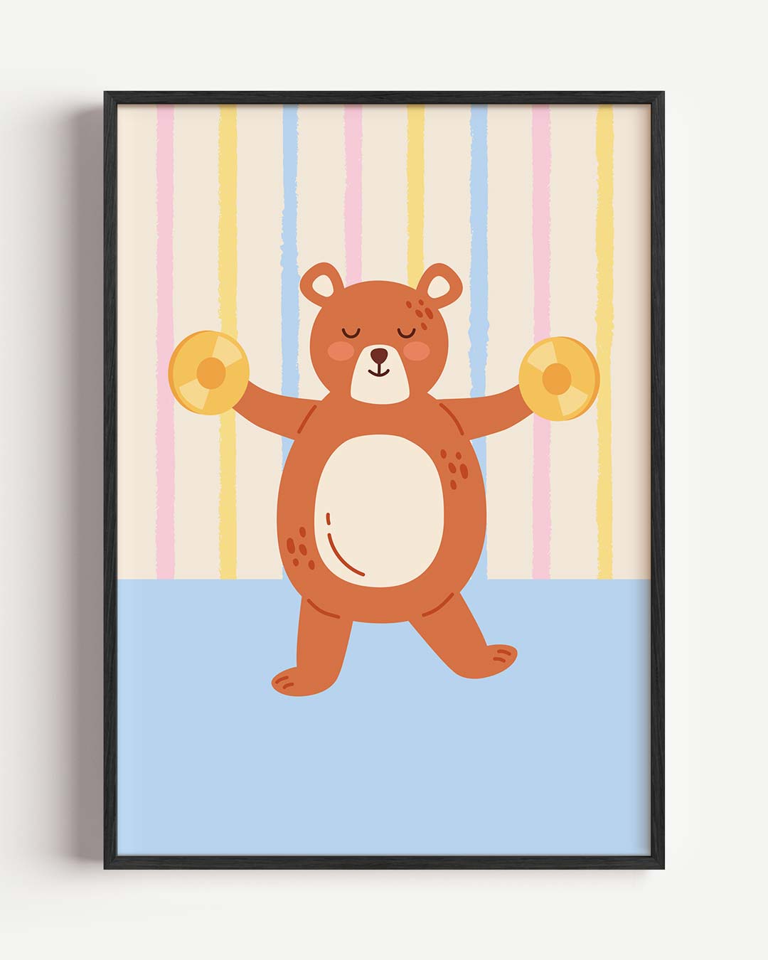 Schattige Berenmuurposter