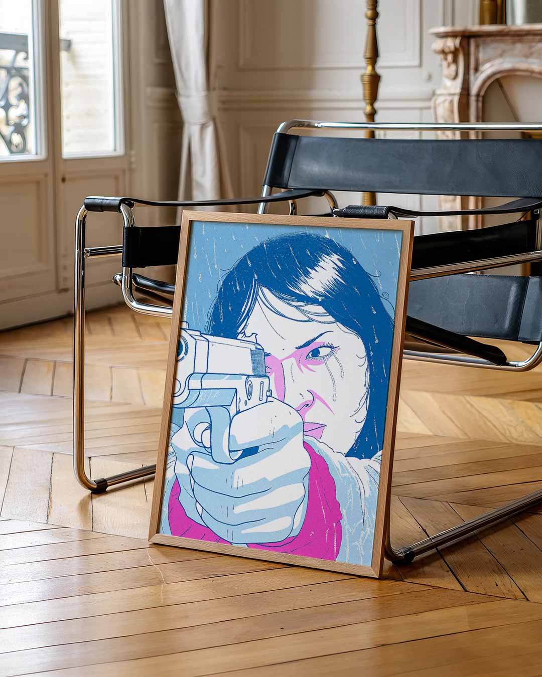 Stoere Vrouw Poster