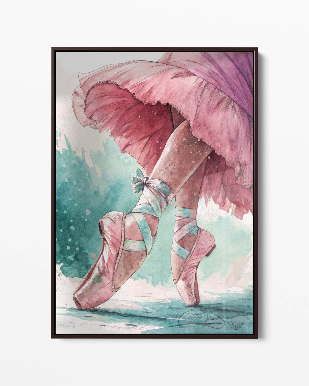 Elegantie in beweging Kunstwerk-canvas-dibond-plexiglas-wanddecoratie-WallArtistic