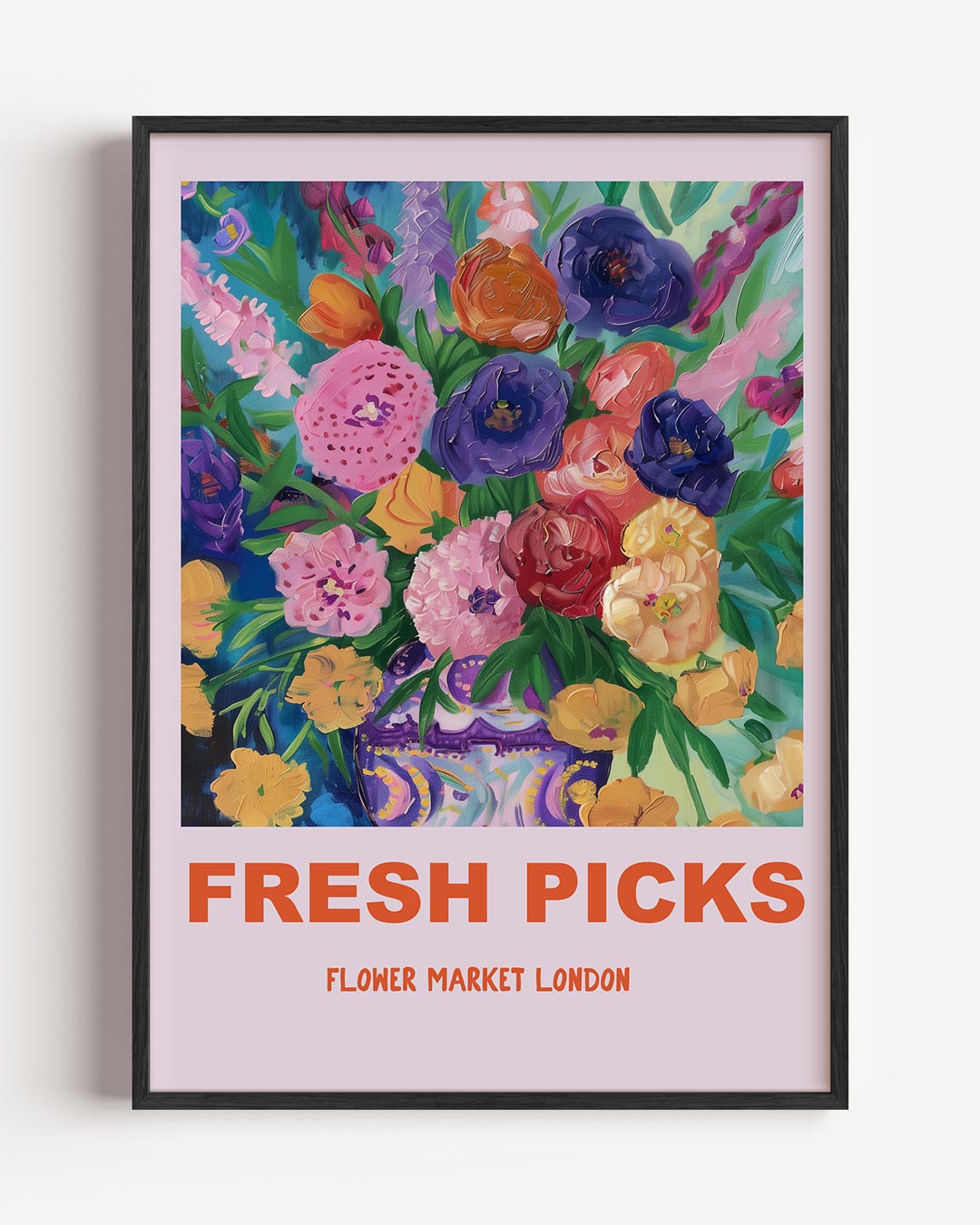 Frisse Bloemenpracht Poster-WallArtistic